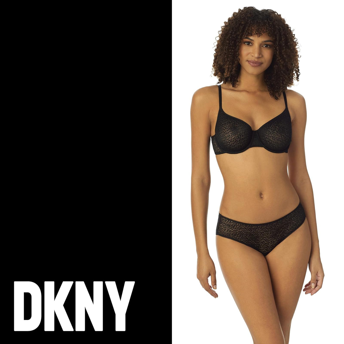 DKNY Modern Lace Unlined Demi Bra
