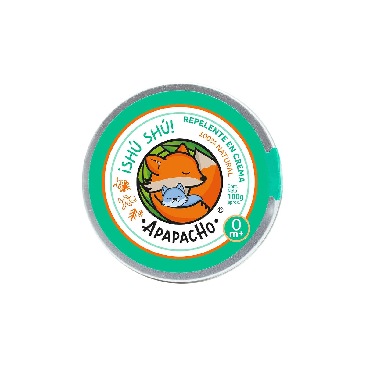 Apapacho B?lsamos ?sh? Repelente en Crema | Mantente a salvo de las picaduras y mordeduras de insectos mientras cuidas e hidratas tu piel.