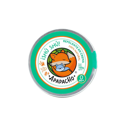 Apapacho B?lsamos ?sh? Repelente en Crema | Mantente a salvo de las picaduras y mordeduras de insectos mientras cuidas e hidratas tu piel.