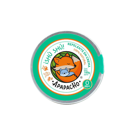 Apapacho B?lsamos ?sh? Repelente en Crema | Mantente a salvo de las picaduras y mordeduras de insectos mientras cuidas e hidratas tu piel.