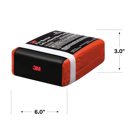 3M Fire Barrier Almohadas FB369, tamaño grande, autónomas, intumescentes, reintroducibles, reutilizables, 3 x 6 x 9 pulgadas