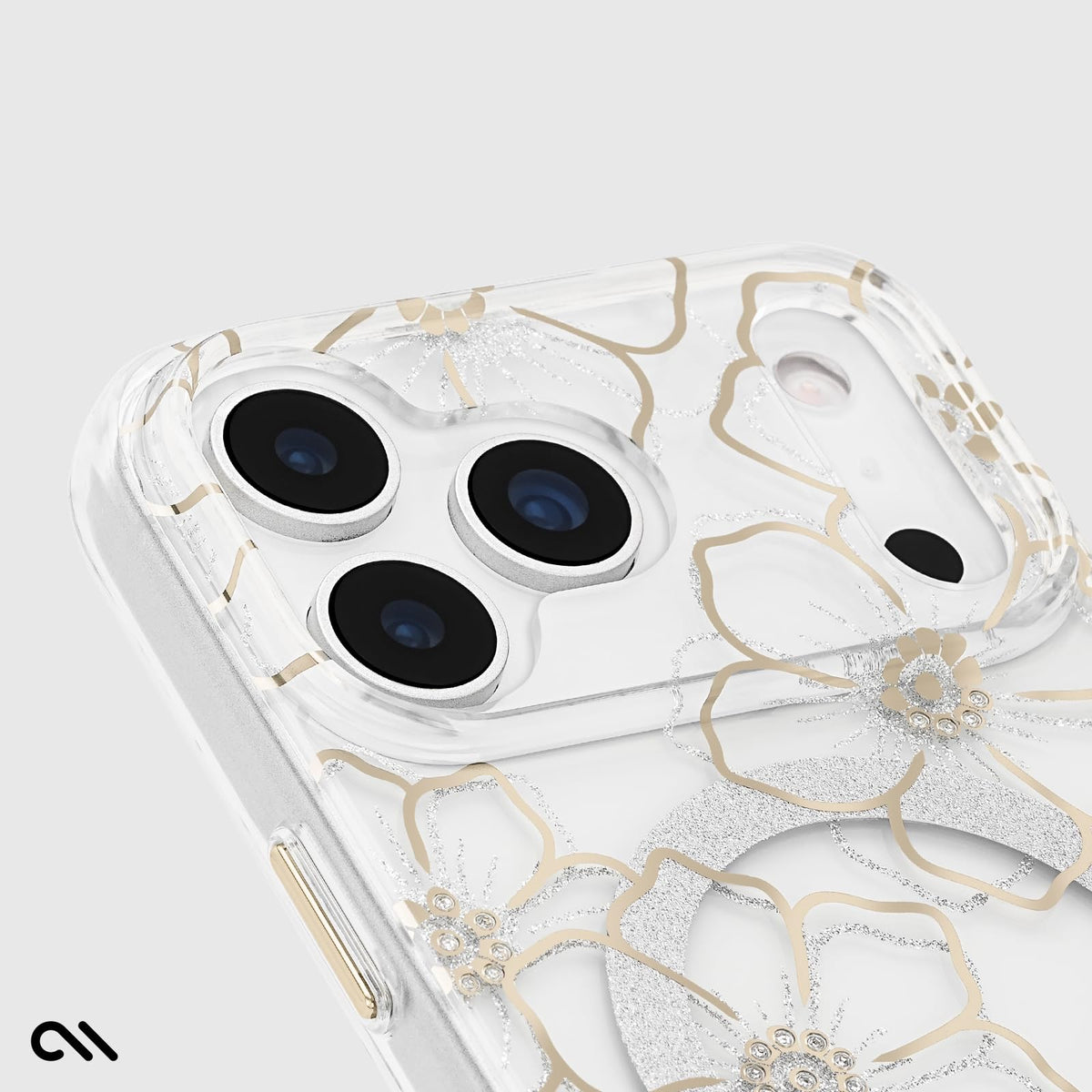 Case-Mate - Funda para iPhone 17 Pro MAX [Compatible con MagSafe] - Funda para teléfono con diseño Floral Brillante con protección contra caídas de 12 pies, Cubierta magnética Premium para iPhone 17