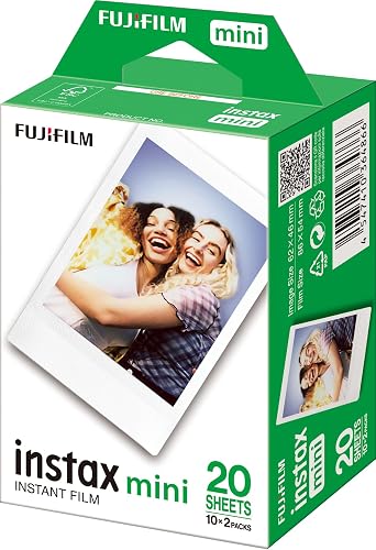 Instax Fujifilm, Película Mini, Paquete con 20 Piezas
