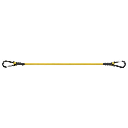 Keeper - Cordón elástico de mosquetón de 24 Pulgadas, Paquete de 2 Unidades, Resistente a los Rayos UV y a la Intemperie