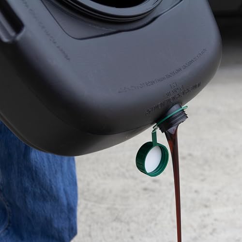 Scepter AM06984 Cárter de Drenaje de Aceite de 12 Cuartos con Tapa, Pantalla de Drenaje del Filtro y Pico de vertido para fluidos automotrices, Incluyendo Aceite de Motor, anticongelante, líquido de