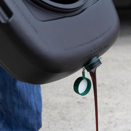 Scepter AM06984 Cárter de Drenaje de Aceite de 12 Cuartos con Tapa, Pantalla de Drenaje del Filtro y Pico de vertido para fluidos automotrices, Incluyendo Aceite de Motor, anticongelante, líquido de