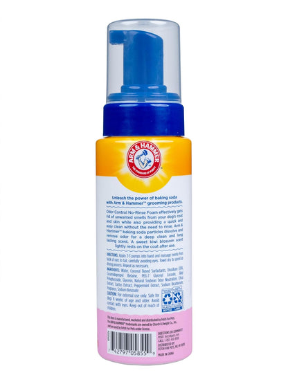 Arm & Hammer Espuma Sin Enjuague para Control de Olores - Cuidado Eficaz y Frescura Prolongada 237ml