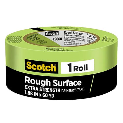 3M 2060 Scotch - Cinta de carrocero para superficies difíciles de pegar, 1.88 Inch x 60 Yards, Verde