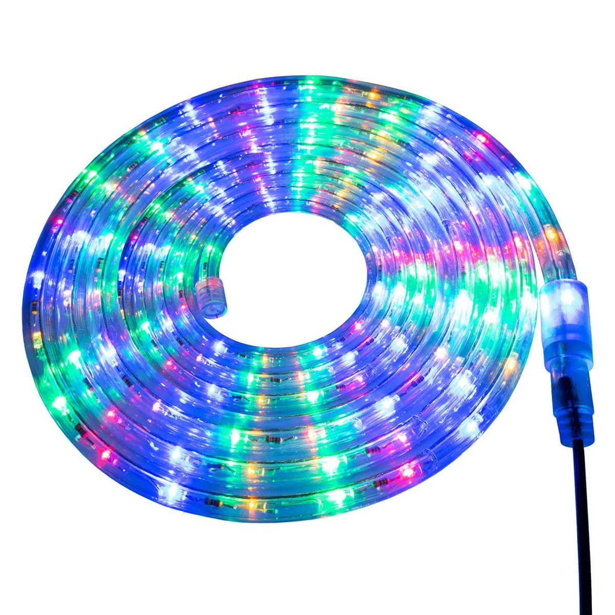 DOSYU Luces de Navidad, 400 LED 8 Modos 20M, Luces de Cadena,110 V-130V, Luz de Cuerda Tubo de PVC IP67 Impermeable para Decoracion de Cubiertas, Patios, Arbusto, Piscinas (20M, Multicolor)