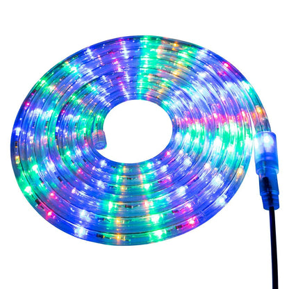 DOSYU Luces de Navidad, 400 LED 8 Modos 20M, Luces de Cadena,110 V-130V, Luz de Cuerda Tubo de PVC IP67 Impermeable para Decoracion de Cubiertas, Patios, Arbusto, Piscinas (20M, Multicolor)