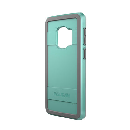 Pelican Funda Protectora para Samsung Galaxy S9, Color Azul y Gris