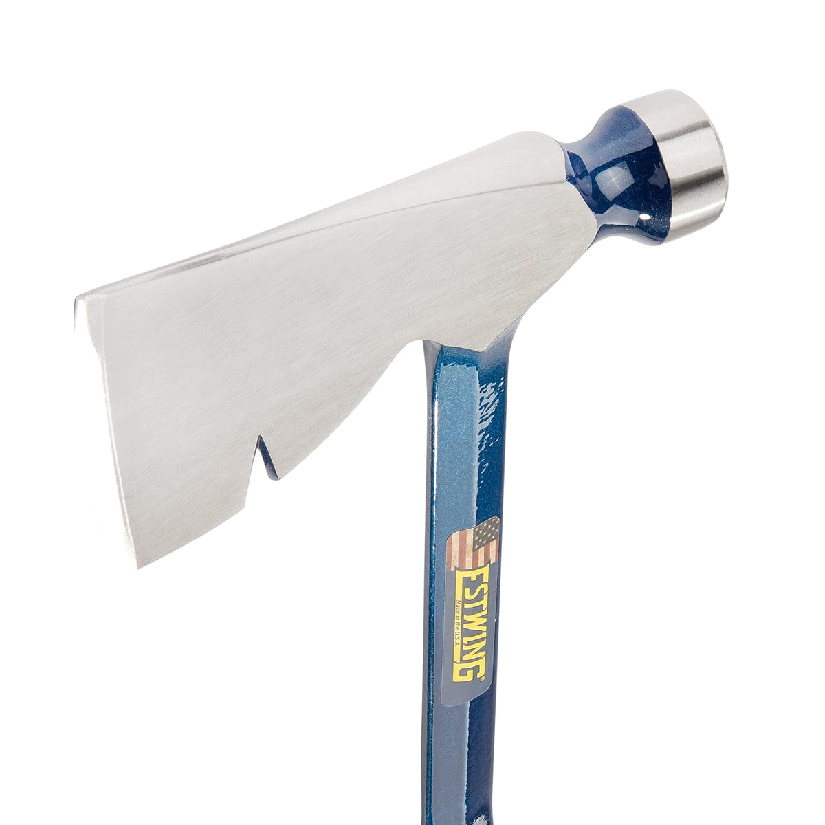 Estwing E3-R Rigger's Axe, Martillo con cabeza de hacha, mango reductor de impacto, 3 libras (1,3 kg.)