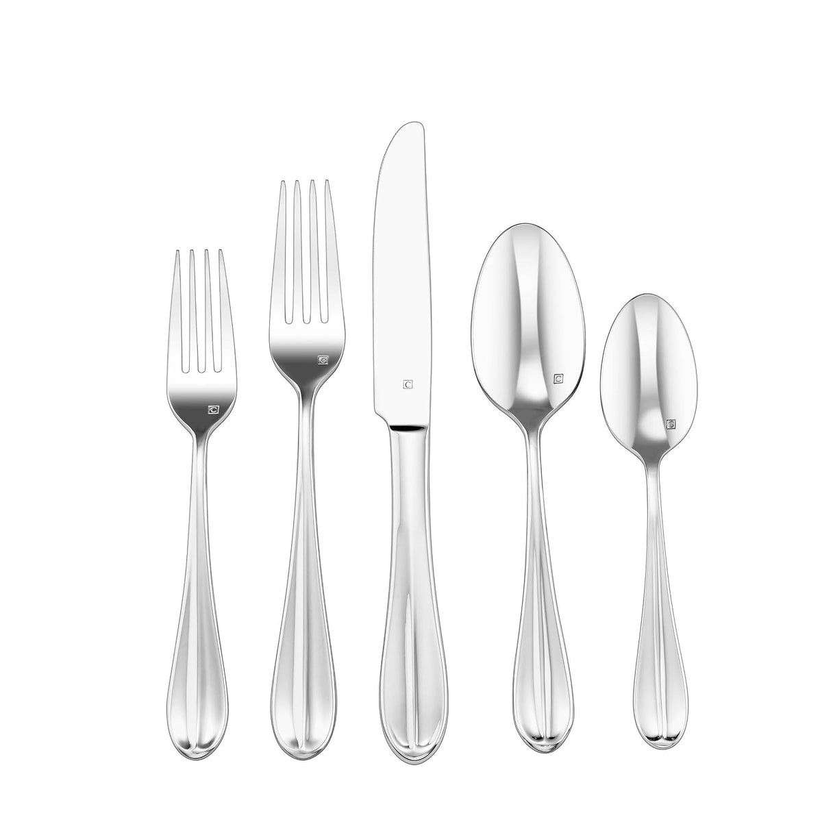 Cuisinart - Cubertería Elite Maree Collection, Plata, CFE-MA20