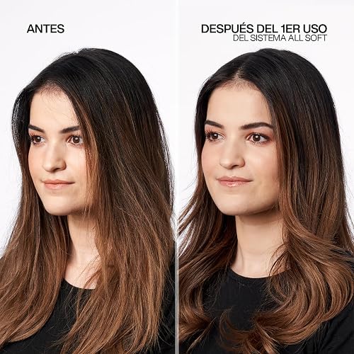 REDKEN- Shampoo All Soft |Shampoo hidratante para cabello seco y quebradizo | Proporciona hidratación profunda desde la raíz hasta la puntas |Formulado con Aceite de Argán| 300ml