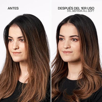 REDKEN- Shampoo All Soft |Shampoo hidratante para cabello seco y quebradizo | Proporciona hidratación profunda desde la raíz hasta la puntas |Formulado con Aceite de Argán| 300ml