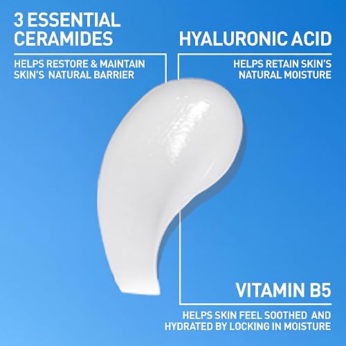 CeraVe Hyaluronic Acid Face Serum | 1 oz | Hydrating Serum for Face with Vitamin B5 | For Normal to Dry Skin | Paraben & Fragrance Free