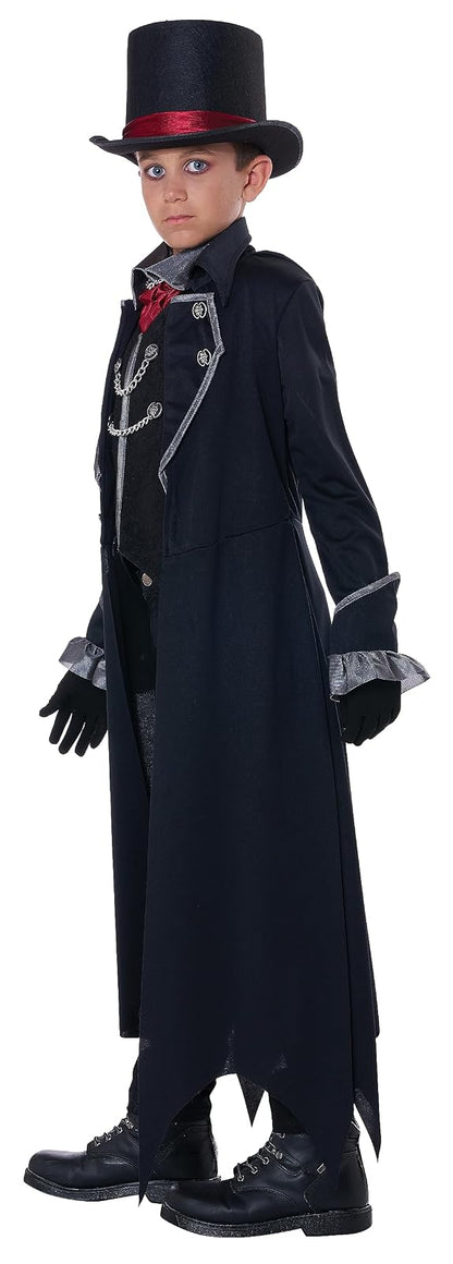 California Costumes Vampiro gótico Disfraz niños