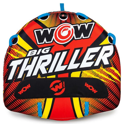 WOW Sports DC Comics Superman - Tubo de Cubierta Superior Suave, Tubo de Agua remolcable para 1-3 pasajeros - Thriller para 1 - 2 personas
