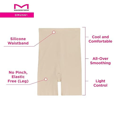 Maidenform Faja Control Firme de Cintura Alta Que Estiliza Abdomen, Cintura, Cadera y Espalda