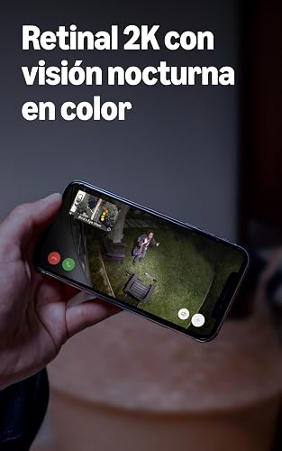 Cámara con luz de enfoque inalámbrica Ring Pro (Spotlight Cam Pro) - Detección de movimiento 3D, conversación bidireccional con Audio+ y Wi-Fi de doble banda, negra