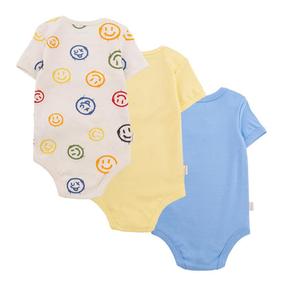 Baby Creysi Playera Manga Corta para Bebé Niño Algodón Hipoalergénico