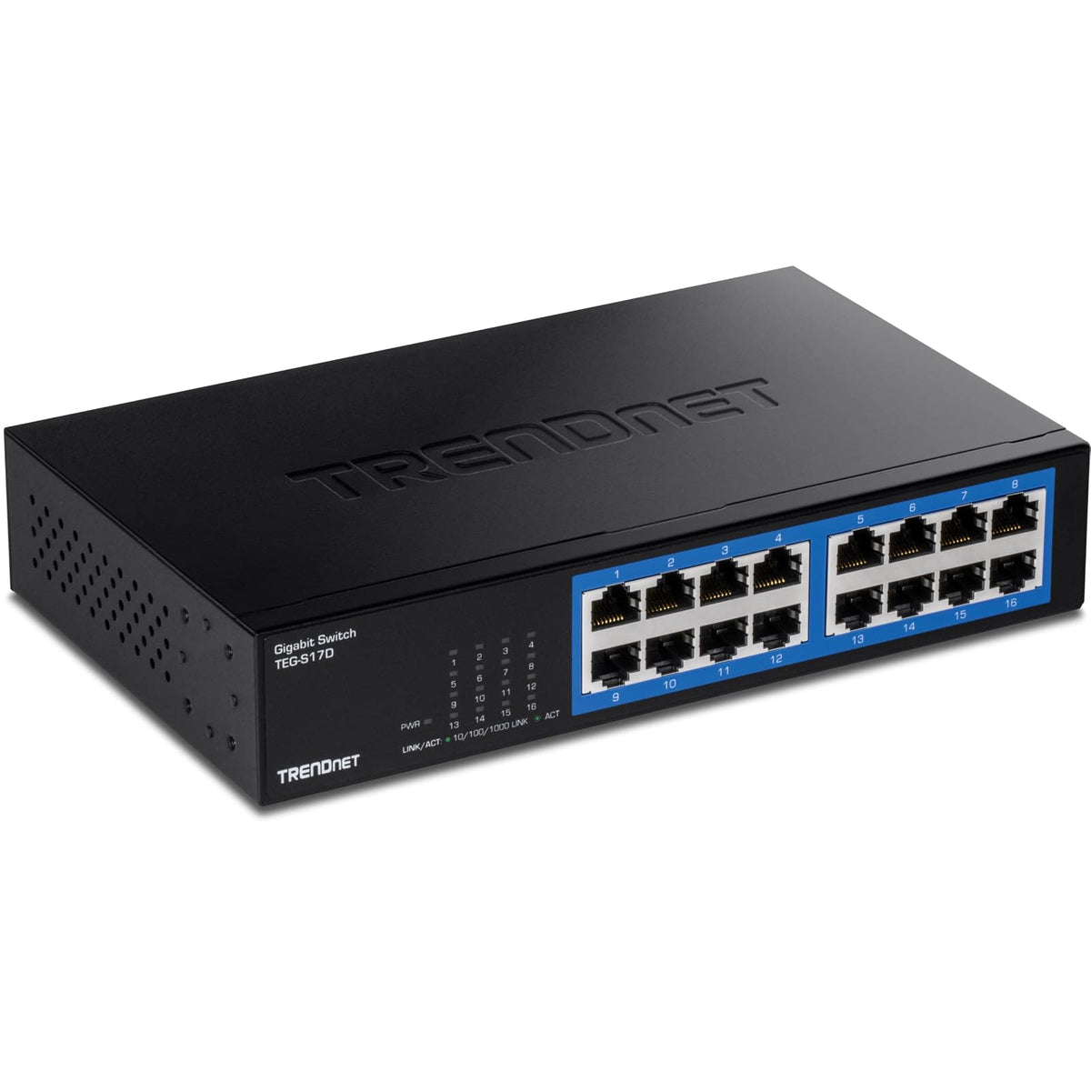 TRENDnet Switch Gigabit de Escritorio de 16 Puertos