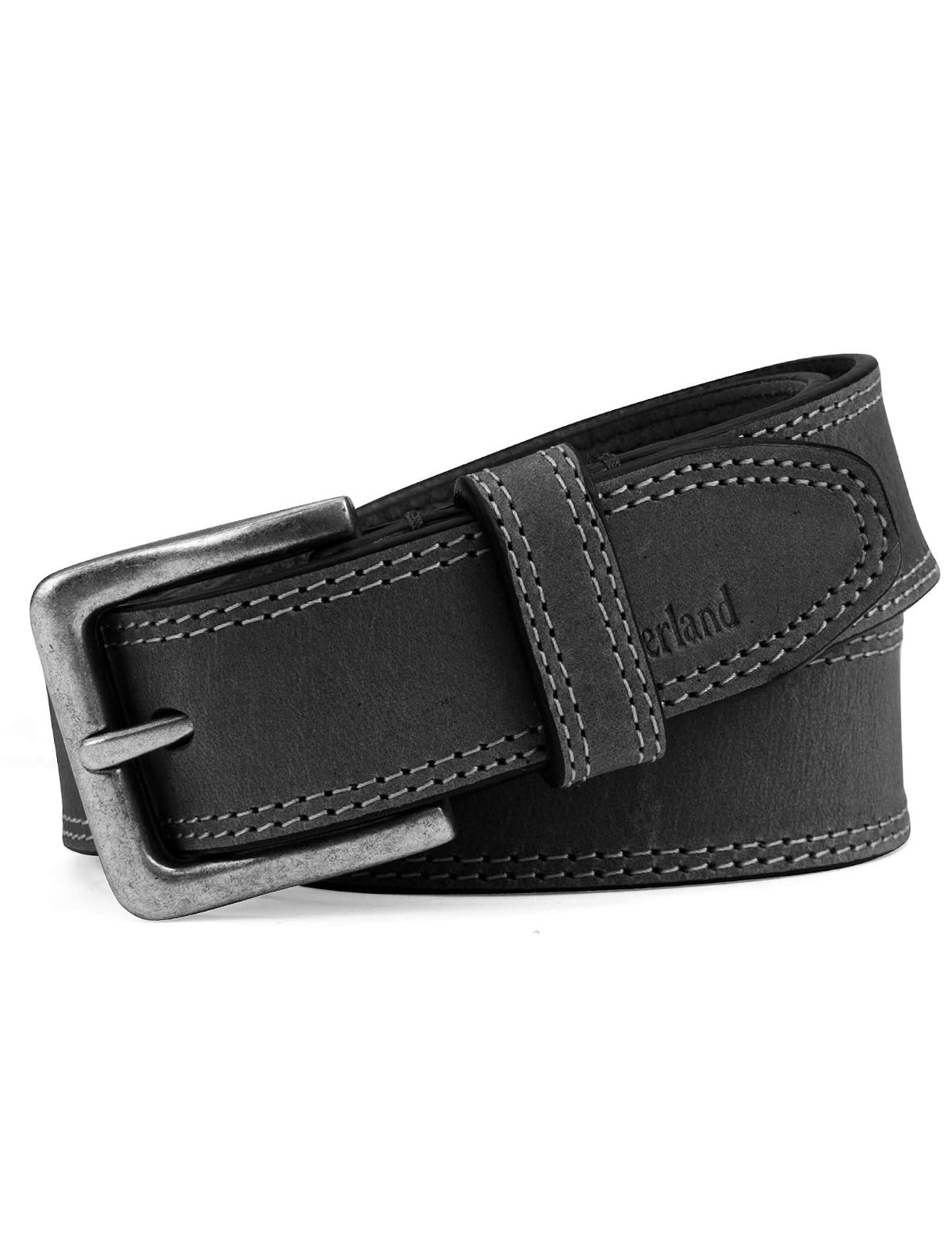 Timberland Cinturón de piel para botas de 35 mm Cinturón para hombre