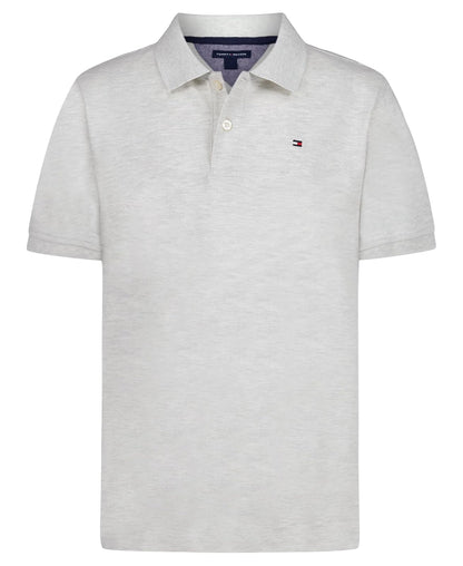 Tommy Hilfiger Playera Polo Manga Corta para Niño - 8 - Avena