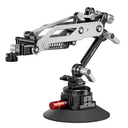 NEEWER GA022 Soporte Ventosa Al Vacío para Cámara Acción Automóvil con Brazo | Riel NATO, para DJI Osmo Pocket 3 4 Xtra Muse, Action 5 Pro 6, Insta360 Luna Ultra X5 X4, Adaptador Soporte GoPro Hero13