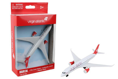 Daron Avión a Escala Coleccionable, Modelo Individual Fundido a Presión - Virgin Atlantic