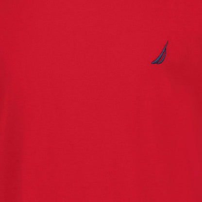 Nautica - Playera de Manga Corta para niño, Cuello Redondo, Suave, cómoda, Ajuste Relajado