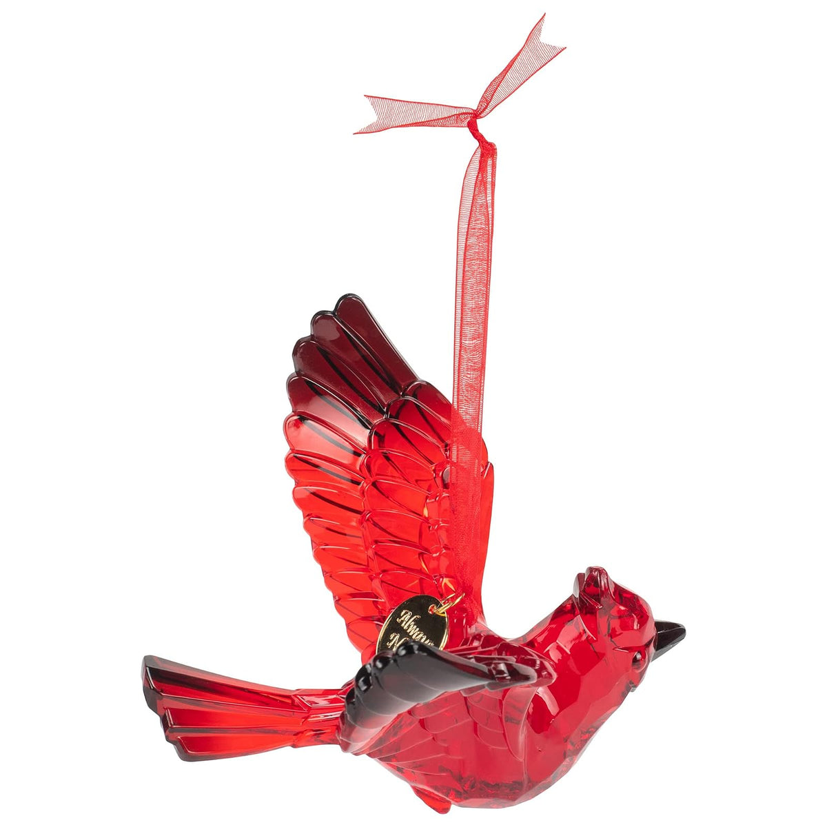 Department 56 Christmas Basics - Adorno Colgante de pájaro, 3,125 Pulgadas, Color Rojo