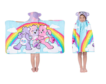Care Bears - Toalla de Toalla de Rizo de algodón Suave para baño, Piscina, Playa, 24 x 50 Pulgadas, por Franco Kids - 24 in x 50 in - Rosa