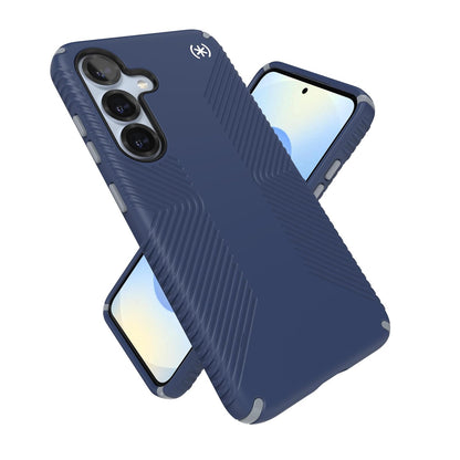 Speck Presidio Funda Magnética para Galaxy S25, S25+ y S25 Ultra - Galaxy S25 - Azul costero - gris polvo