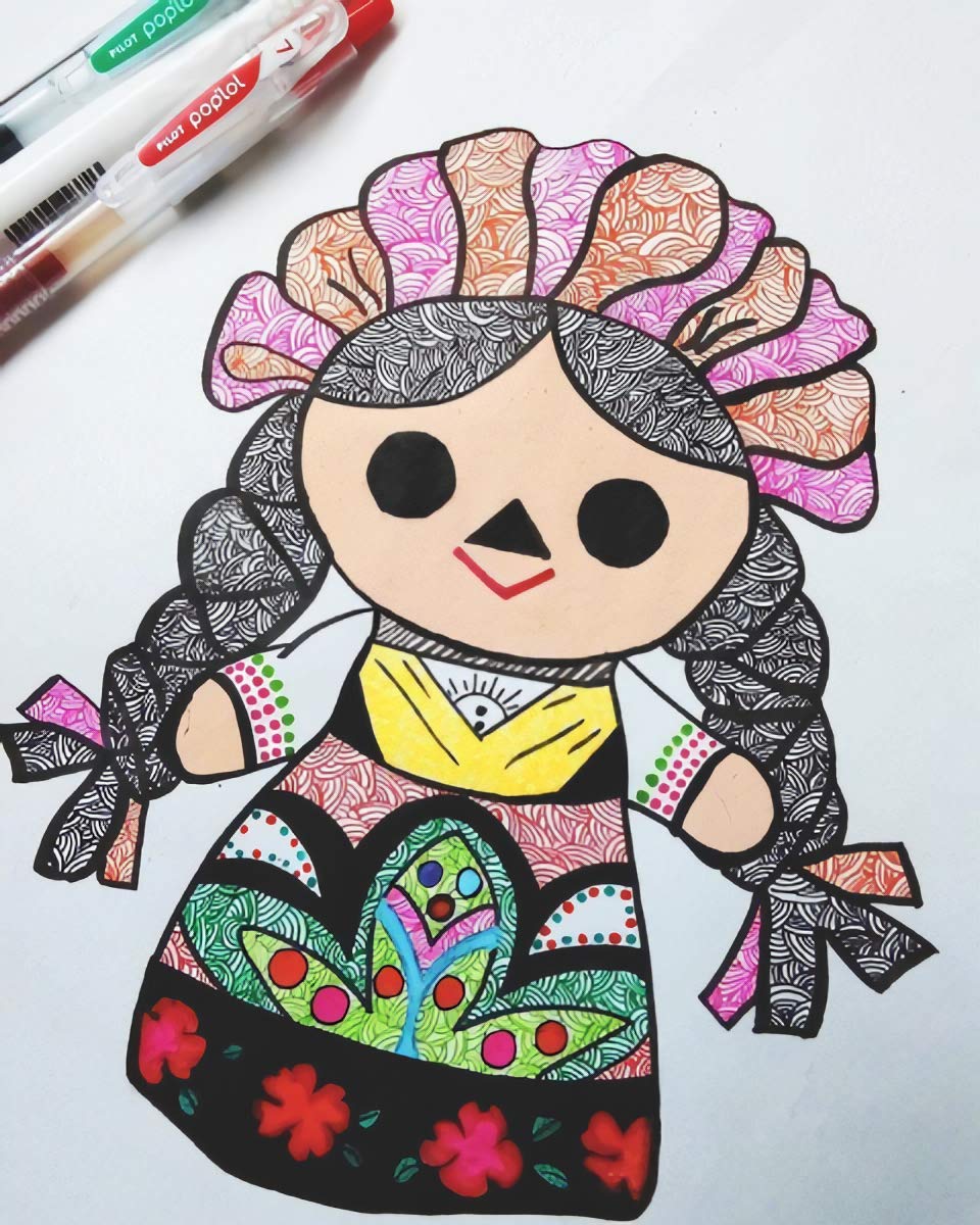Pilot Bolígrafo retráctil de gel Pop´lol, punto fino (0.7 mm), tinta de colores surtidos pasteles, caja con 12 piezas (18052)