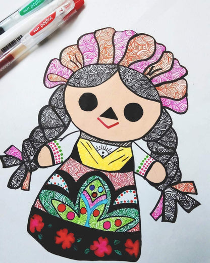 Pilot Bolígrafo retráctil de gel Pop´lol, punto fino (0.7 mm), tinta de colores surtidos pasteles, caja con 12 piezas (18052)
