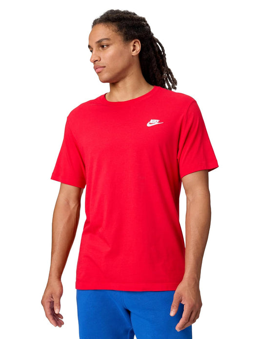 Nike Sportswear Club Camiseta Deportiva de Manga Corta, Hombre