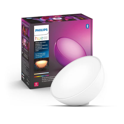 Philips Hue Bloom Luminario de Mesa Inteligente, Zigbee y Bluetooth - GO - Lámpara de mesa