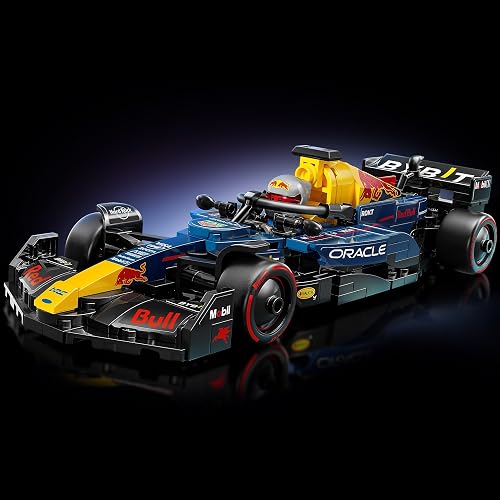 LEGO Speed Champions Auto de Carreras Oracle Red Bull Racing RB20 F1 Vehículo para Adultos, Set con 1 minifigura de un piloto, Modelo construible y Regalo Coleccionable 77243