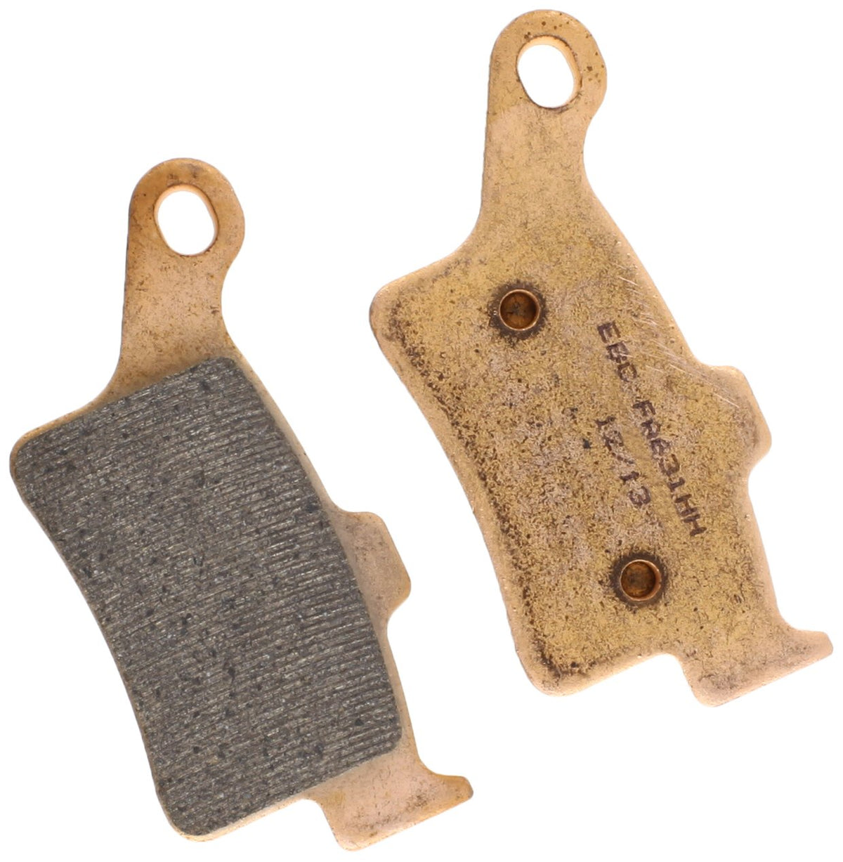 EBC Brakes FA631HH Double H Pastilla de Freno de Disco Sinterizado, Negro