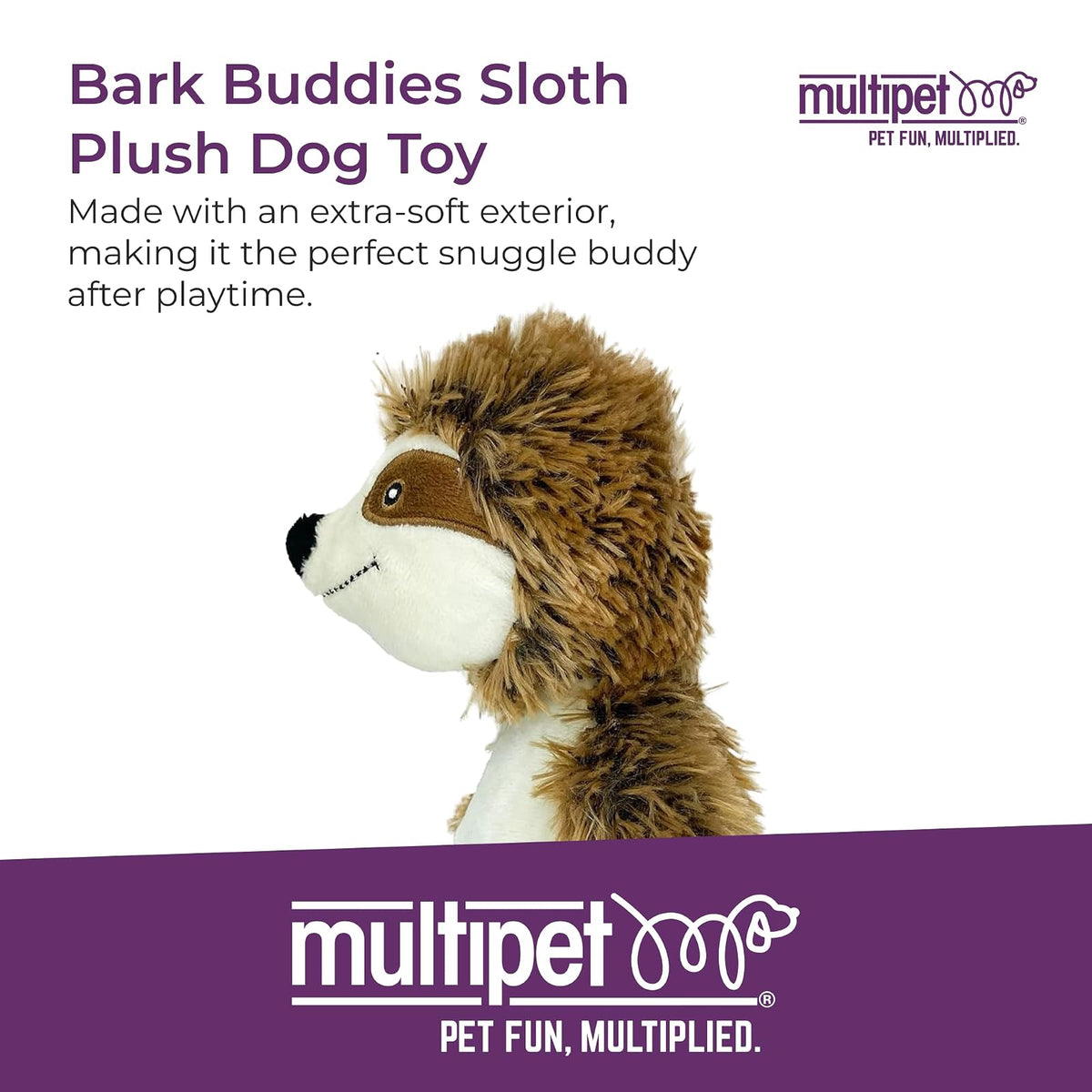 Multipet Bark Buddies - Juguete para Perros (25,4 cm)