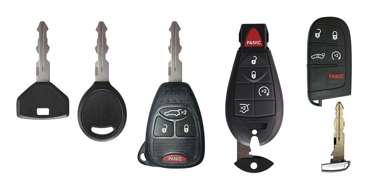 Bolt 7018452 - Cerradura de Cable de 6 pies para Llaves Chrysler, Dodge, Jeep y Ram