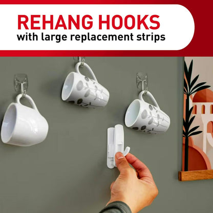 Command Small Refill Strips, White, 64-Strips (GP022-64NA) - Easy to Open Packaging
