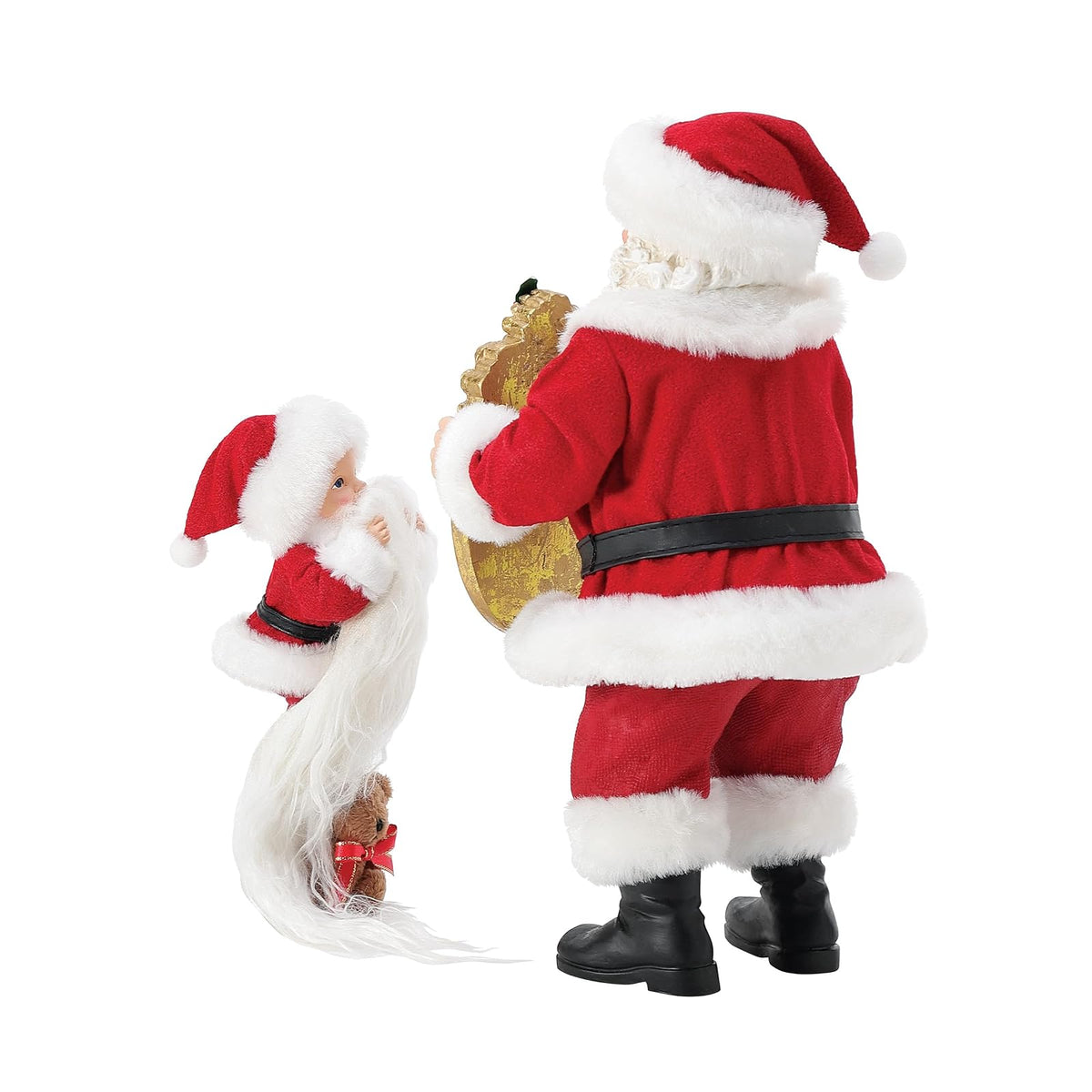 Department 56 Possible Dreams Christmas Traditions - Juego de Cifras de Papá Noel Seeing is Believing, 10.5 Pulgadas, Multicolor