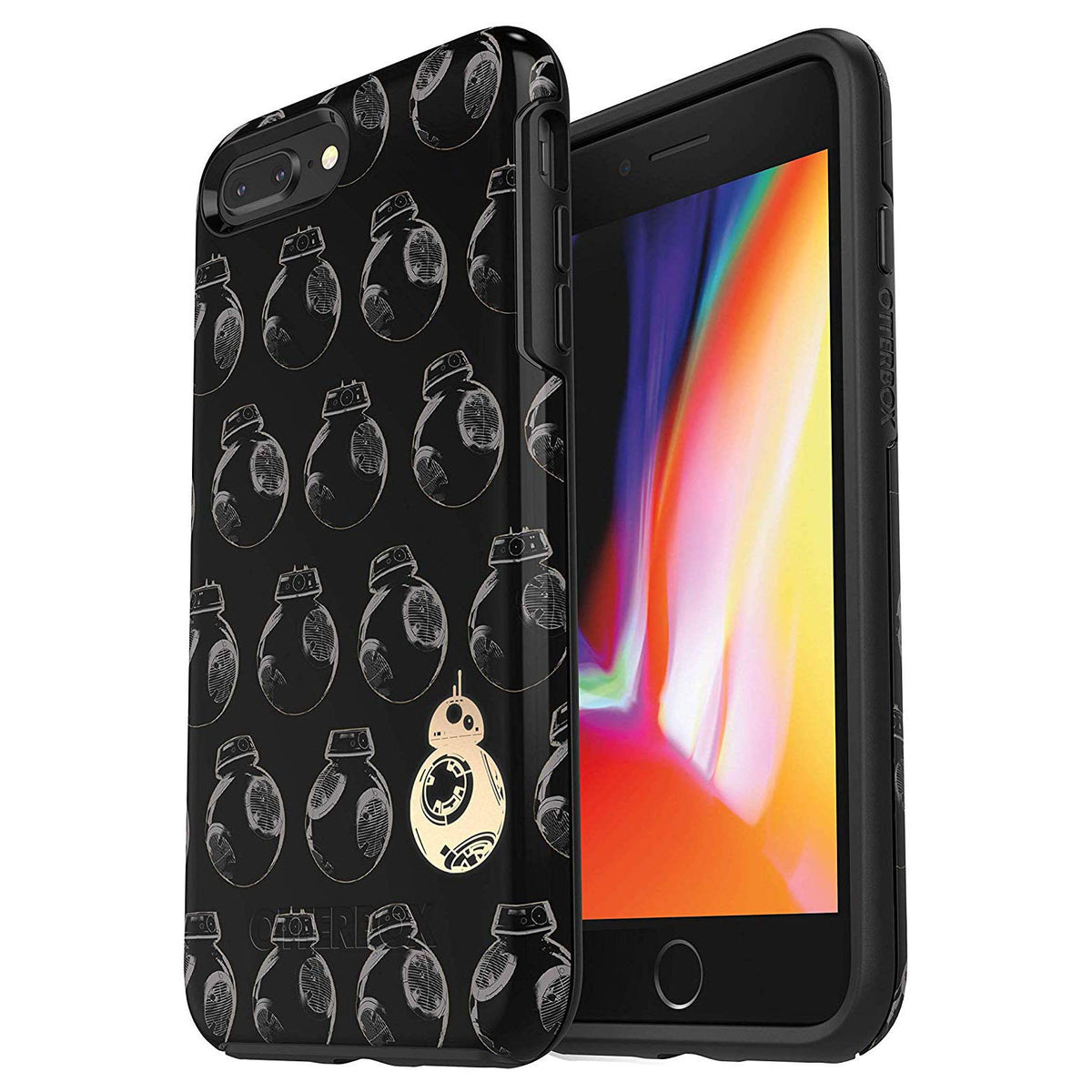Otterbox Symmetry Series Star Wars Case for iPhone 8 Plus & iPhone 7 Plus (Only) Gold BB-8