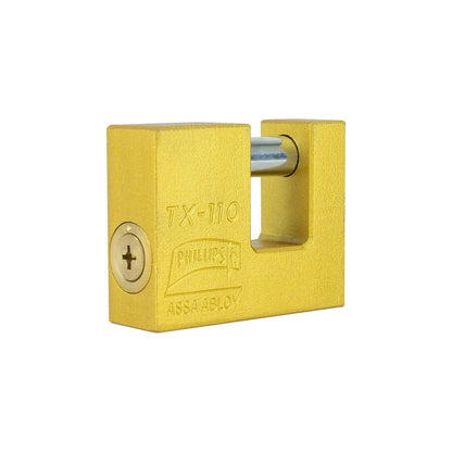 Phillips candado de hierro para cortina modelo tx-110 latón