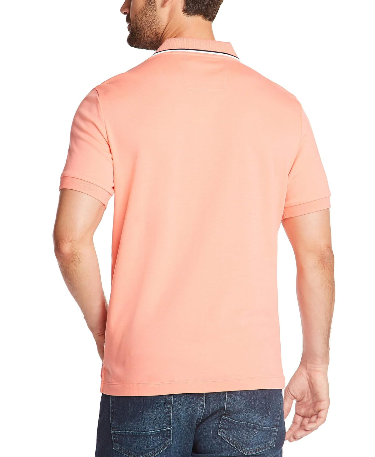 Nautica Polo de Manga Corta de Ajuste clásico de algodón Suave y Liso. Camisa de Polo para para Hombre