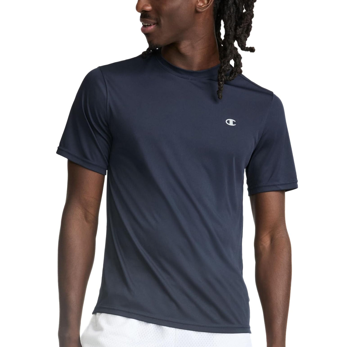 Champion Camiseta Double Dry para Hombre - M - NAVY