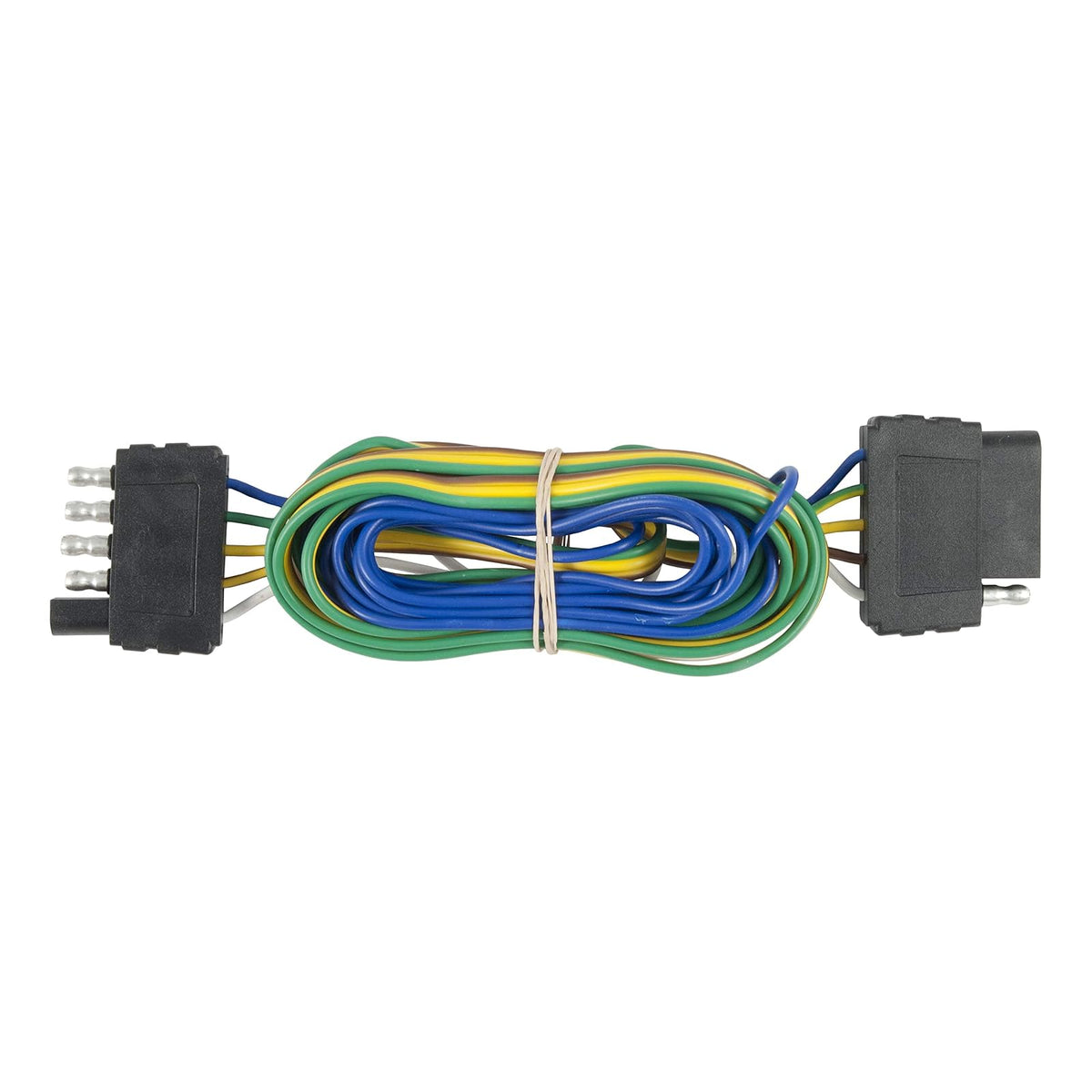 CURT 58550 Arnés de cableado Plano de 5 Pines para el Lado del vehículo y del Remolque con Cables de 72 Pulgadas
