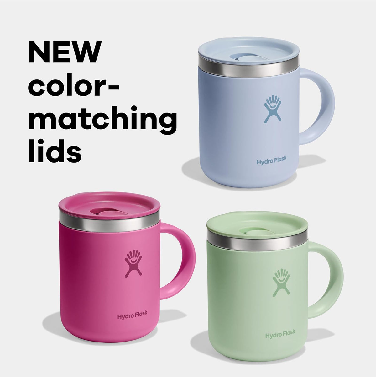Hydro Flask Taza Térmica de Acero Inoxidable 12 oz Mango Agave